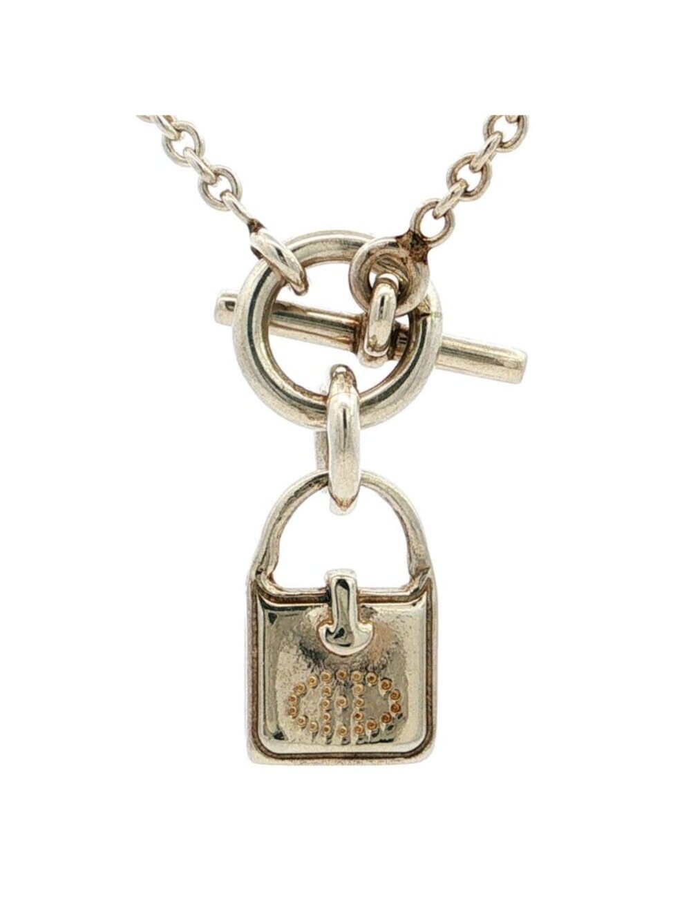 Hermes Amulette Pendant Silver